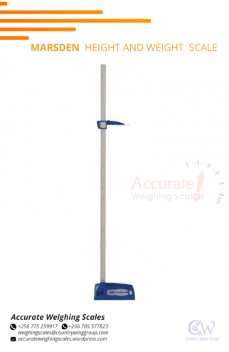 Durable height and weight digital scale for hospital