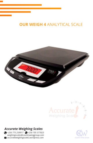 Analytical precision balance with counting functions