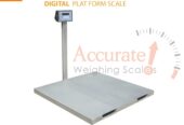 UNBS certified heavy duty platform weighing scales