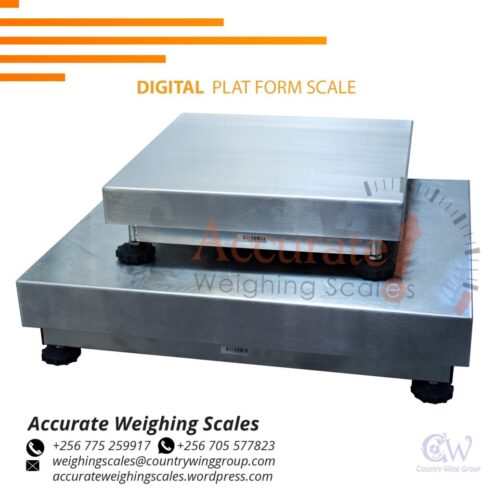 Supplier of heavy-duty platform weighing scales with A12