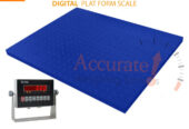 Licensed heavy-duty platform weighing scale for trade