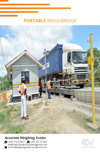 weighbridge vehicle scales with analog or digital working