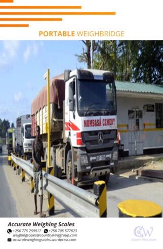 electronic weighbridge scales for containers truck load