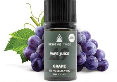 Serene-Tree-Delta-9-THC-Grape-Vape-Juice