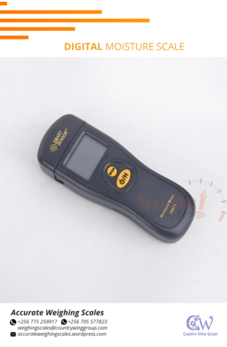 LCD clear display grain moisture meter with damp moisture