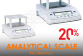 200 x 0.0001g Analytical Balance, 0.1 mg Lab Balance Digital