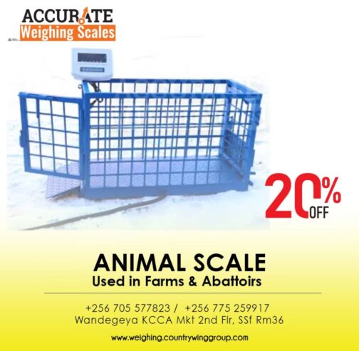 2000kg minimum capacity livestock weighing scales on jumia