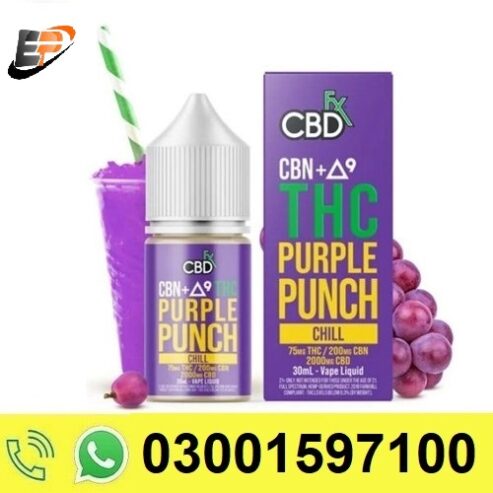 CBD VAPE JUICE PURPLE PUNCH 10ML IN Lahore -03001597100