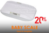 Versatile digital baby weighing scale with LCD backlit