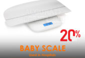 digital baby weighing scale with Removeable weighing basket