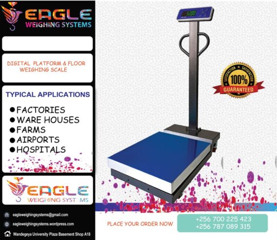 Platform Weighing scales calibration and repair in Uganda