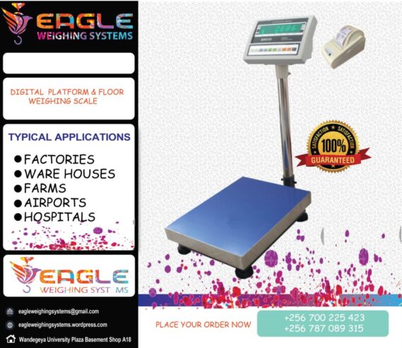 Portable Platform weighing scales in Uganda +256 787089315