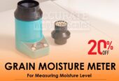 Digital moisture tester for over 25 grain species