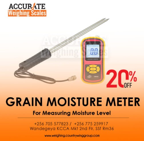 Handheld double pins agricultural moisture meters