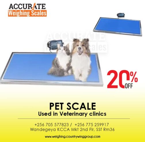 animal weighing scale with low profile of 903mm height only