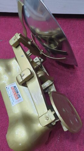 manual counter balance brass weighing scales