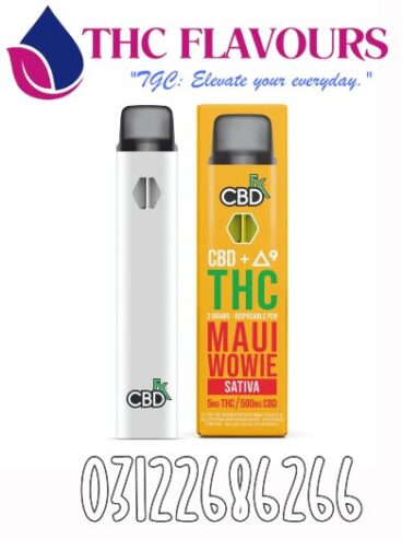 THC Vape Pen + CBD: Maui Wowie Sativa in Pakistan Quetta