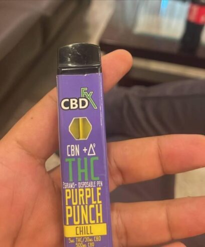 THC Vape Pen Purple Punch in Sargodha Pakistan