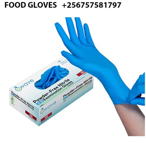 Perfume and powder free gloves for food preparation