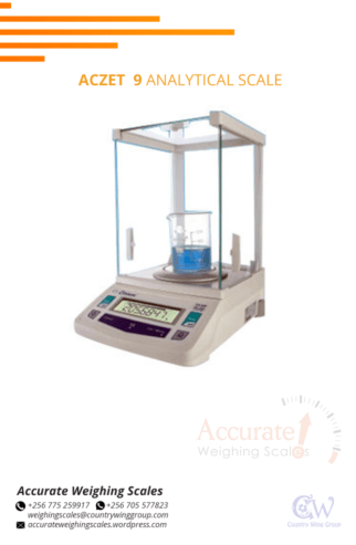 Digital height and weight scale with LCD display indicator