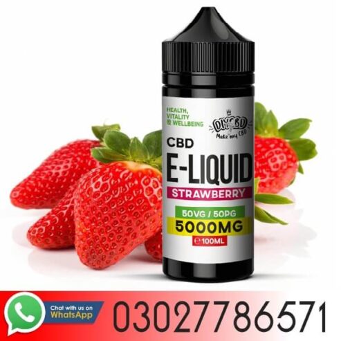 CBD E-Liquid Strawberry In Lahore – 03027786571