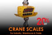 Crane weighing scales of 5g divisions in store at supplier