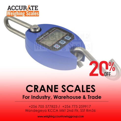 Get a crane weighing scale with calibration certificate