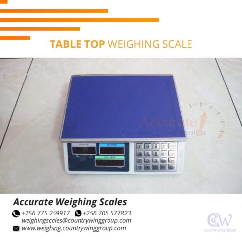 price computing scale with money change function at supplier