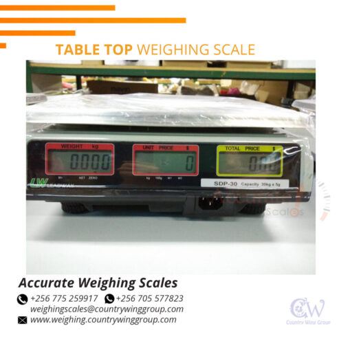 Approved price computing scale by OIML certificate wandegeya