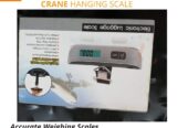 Hook weighing cables which can be calibrated