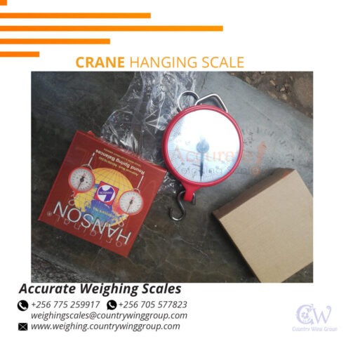 Hanson dial crane weighing scale to transact local business