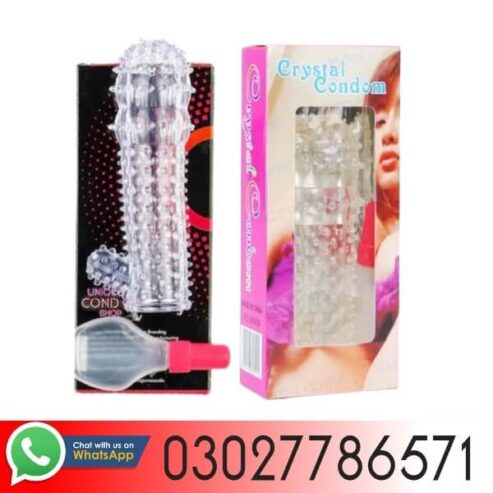 Crystal Silicone Condom In karachi – 03027786571-EtsyZoon