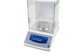 Digital analytical scale with LCD display indicator