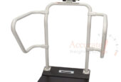 mechanical height and weight scale with capacity up to 220kg