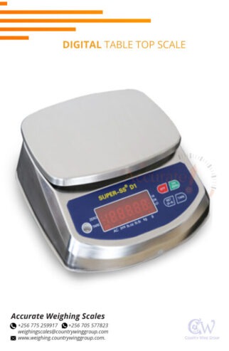 purchase waterproof table top weighing scales