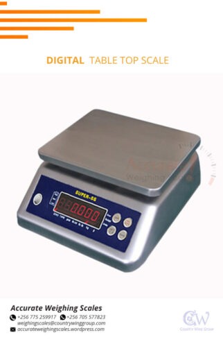 table top rustproof weighing scales for seafood markets use