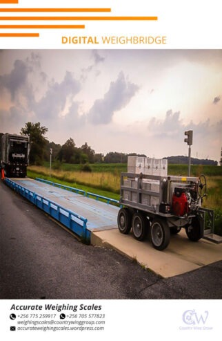 surface H-weighbridge with checked plates at wholesale price