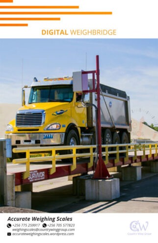 improved weighbridge with warning signals on overloads