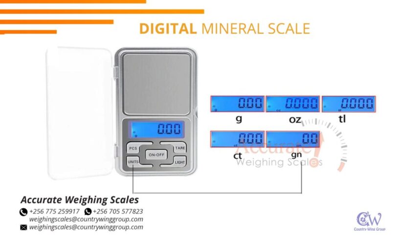 gold-weighing-silver-mineral-scale digital-in Wandegeya