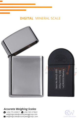 gold, diamonds and silver compact digital scales, milligram