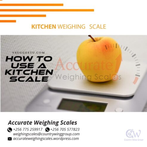 electronic kitchen table top weighing scales with LCD