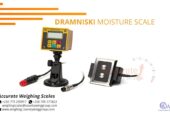 Digital grain moisture meter with external power supply