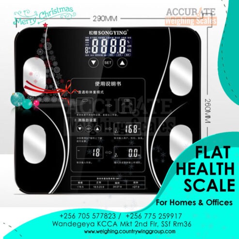 travel bathroom weighing scale with Bluetooth output