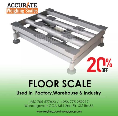 General purpose floor scales for light to medium industries