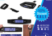 Digital light duty hook weighing scales with capacity 50kg