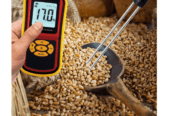 Accurate digital grain moisture meters and temperature