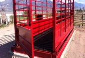 cattle weighing scale with manual head gate from a certified