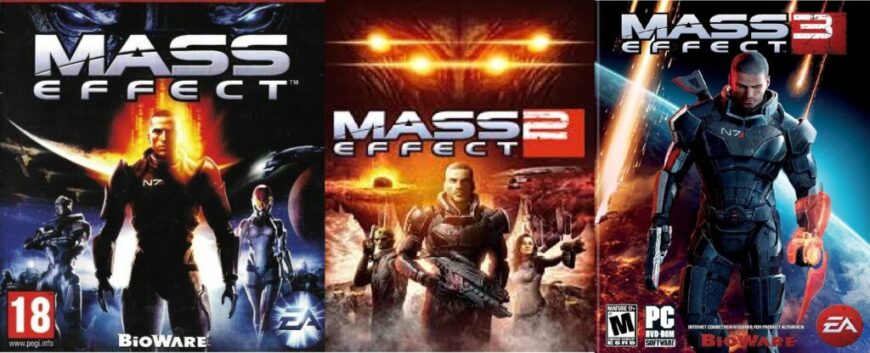 Mass Effect Trilogy PC Game Bundle “Soft Copy”