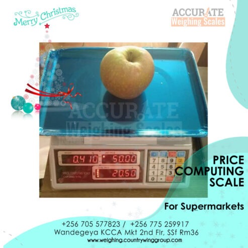 price computing scale with optional USB interface from sole