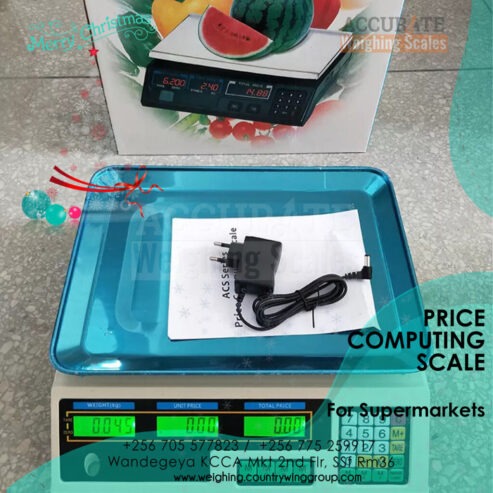 30kg stainless steel digital price computing scale Kampala